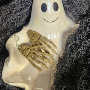 NEW , handmade plastic earrings